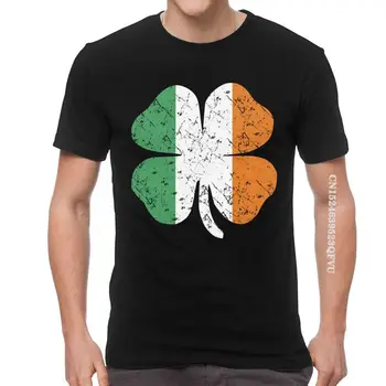 Airija Airijos Vėliavos, Marškinėliai Vyrams Medvilnės Negabaritinių Spausdinti Tshirts Vyrų Harajuku Marškinėlius Tee Viršuje Greitas Pristatymas