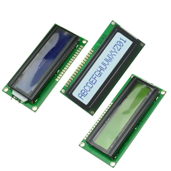 Geltona Mėlyna Balta LED Backlight LCD Ekrano Modulis 1601 LCD 5V 16X1 Pobūdžio Modulio Valdybos LCM STN SPLC780D / KS0066 už Arduino