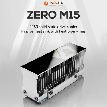 M. 2280 2 SSD Aušintuvo HeatSink Sunkiųjų Aliuminio Lydinys 2 M. NVMe VSD Pasyvus Šilumos Kriaukle su Pelekais PCIE 4.0 Šilumos Pagalvėlės Radiatorius
