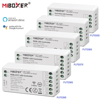 MiBoxer DC12-24V 2.4 GHz FUT035S Spalvos Temperatūra FUT036S Viena Spalva FUT037S RGB FUT038S RGBW FUT039S RGB+BMT Juostos Valdiklis