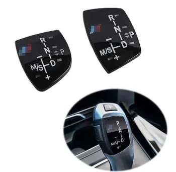 NAUJŲ Automobilių Shift Knob Skydo Įrankio Mygtuką Padengti Emblema M Veiklos rezultatus aplinkosaugos ¾enklelis BMW X1 X3 X5 X6 M3 M5 yra f01 F10 F30 F35 F15 F16 F18