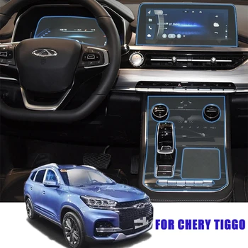 TPU Automobilių Įrankių, prietaisų Skydelyje Gps Navigacijos Ekrano Plėvelė Apsaugos Lipdukas, skirtas Chery Tiggo 8 2020 Tiggo 7 Pro Automobilio Interjero Priedai